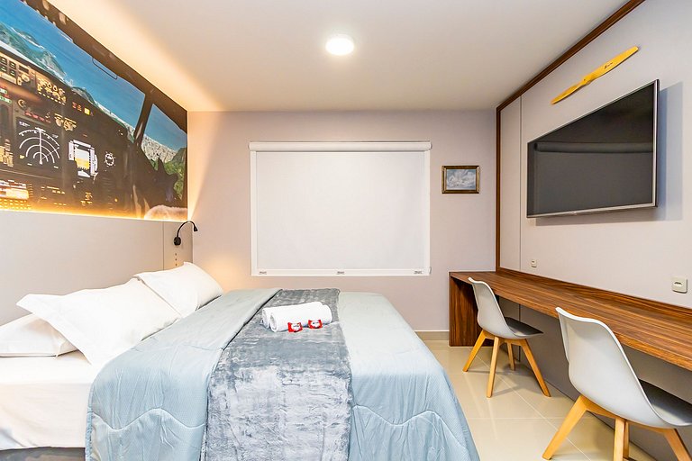 Studio nas Nuvens, conforto e Estilo - MUV1202