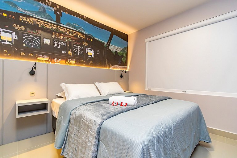 Studio nas Nuvens, conforto e Estilo - MUV1202