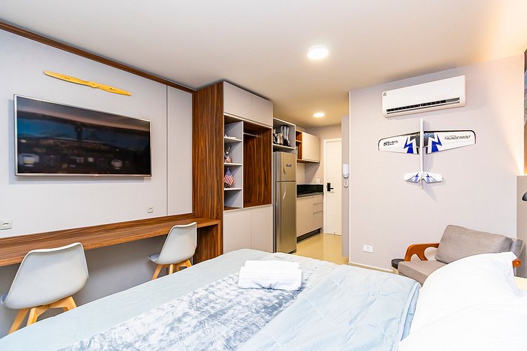 Studio nas Nuvens, conforto e Estilo - MUV1202