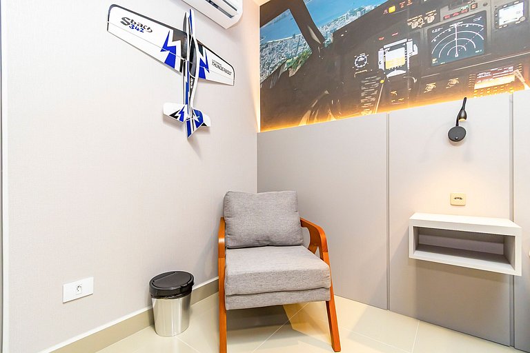 Studio nas Nuvens, conforto e Estilo - MUV1202