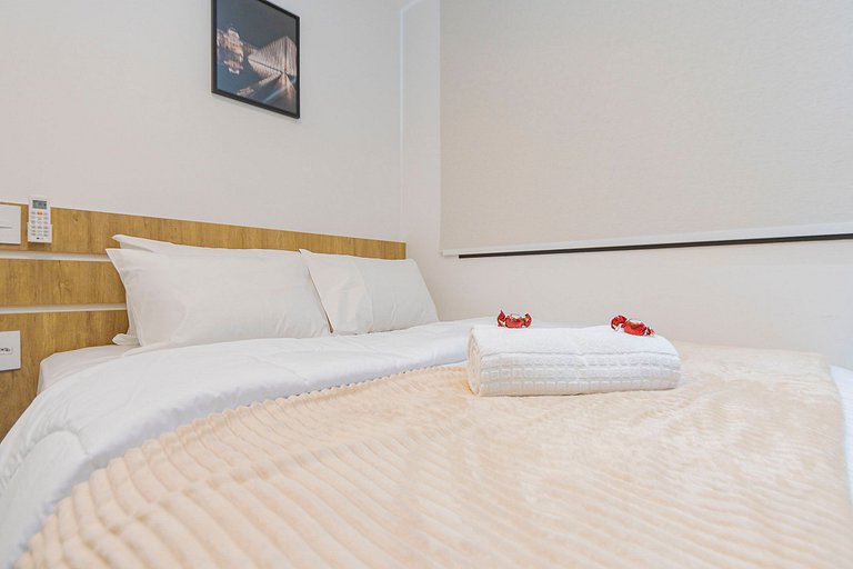 Apto de 1q com garagem no Centro - NEW1005