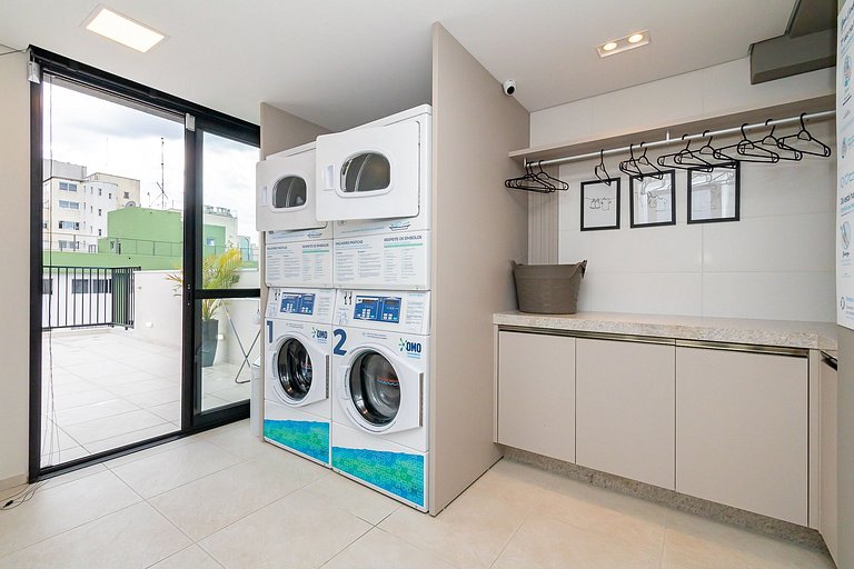 Apto de 1q com garagem no Centro - NEW1005