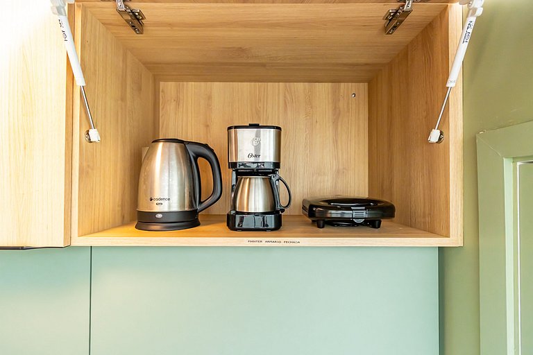 Studio Completo com Garagem no Cena Living-CNA1305