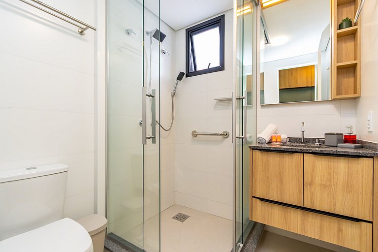 Studio Completo com Garagem no Cena Living-CNA1305