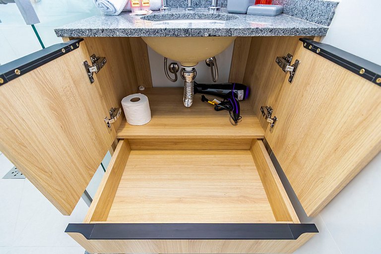 Studio Completo com Garagem no Cena Living-CNA1305