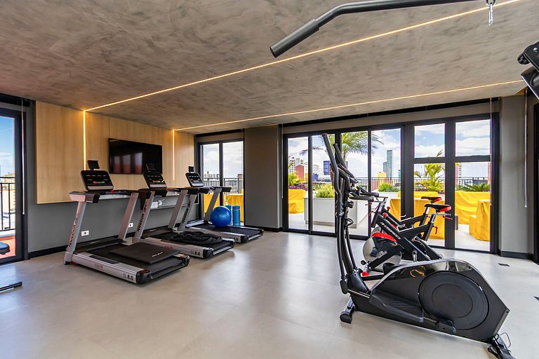 Studio Completo com Garagem no Cena Living-CNA1305