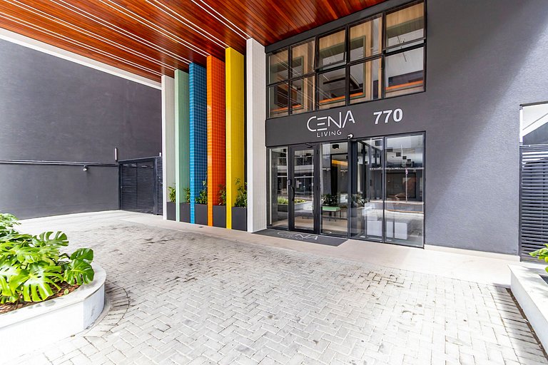 Studio Completo com Garagem no Cena Living-CNA1305