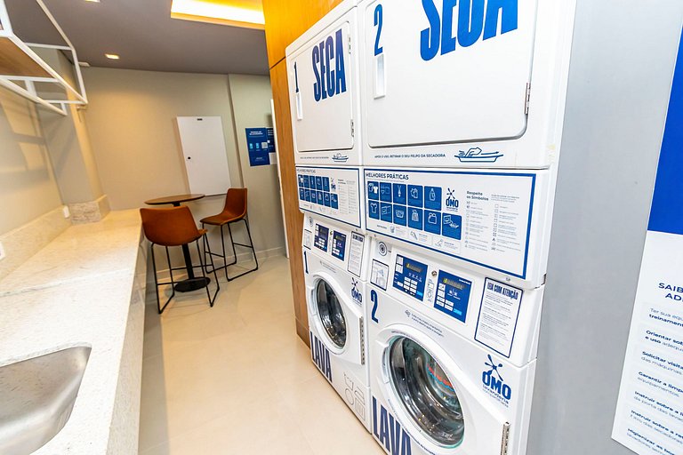 Studio Completo com Garagem no Cena Living-CNA1305