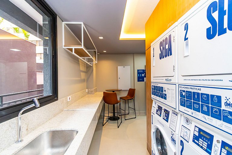 Studio Completo com Garagem no Cena Living-CNA1305