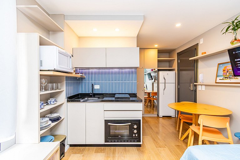 Studio Super Confortável no All You Need - ALL0819