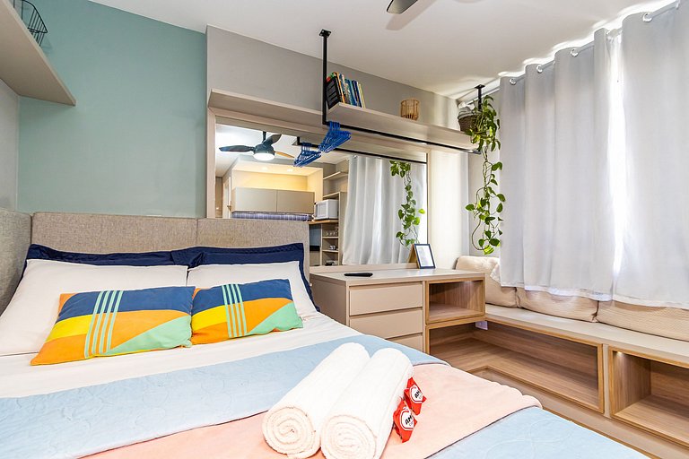 Studio Super Confortável no All You Need - ALL0819