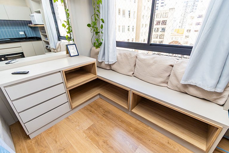 Studio Super Confortável no All You Need - ALL0819