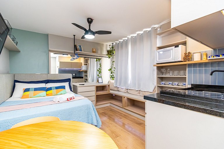 Studio Super Confortável no All You Need - ALL0819