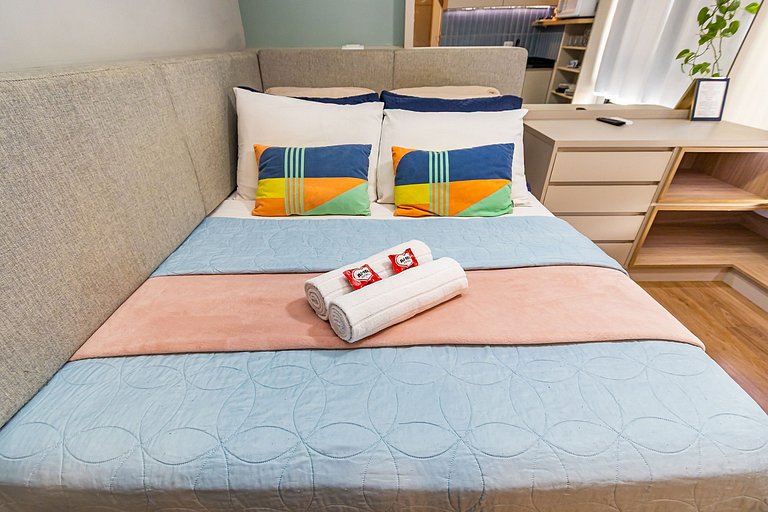 Studio Super Confortável no All You Need - ALL0819