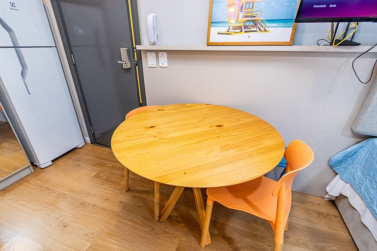 Studio Super Confortável no All You Need - ALL0819