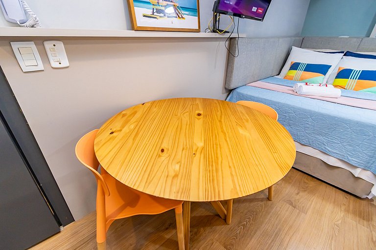 Studio Super Confortável no All You Need - ALL0819