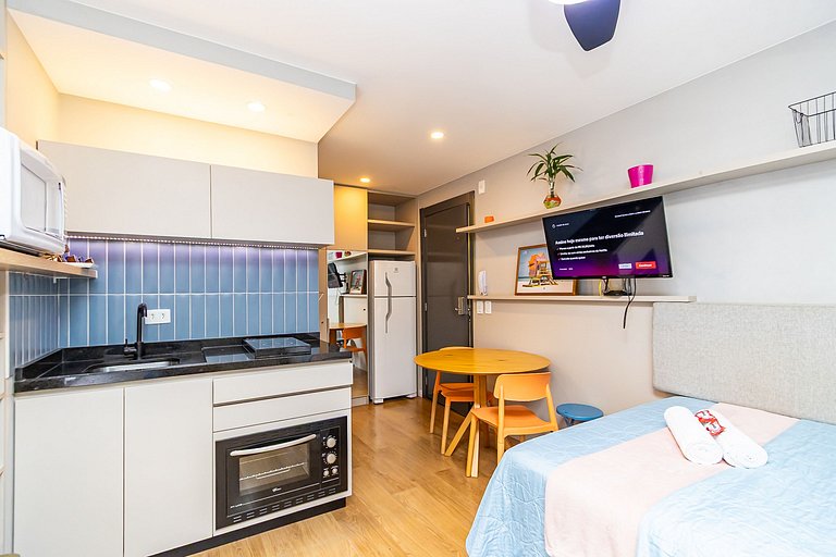 Studio Super Confortável no All You Need - ALL0819