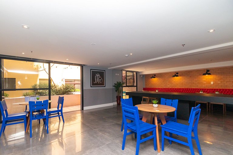 Studio Super Confortável no All You Need - ALL0819