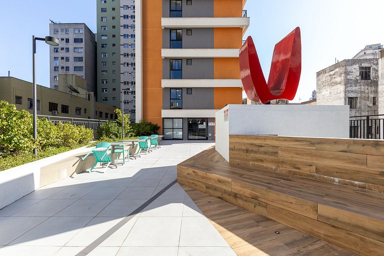 Studio Super Confortável no All You Need - ALL0819