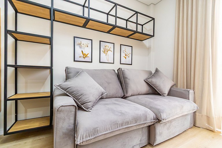 Studio em Prédio com Piscina no Portão - DOR0509B