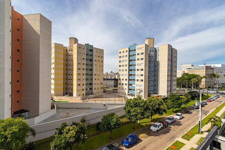 Studio em Prédio com Piscina no Portão - DOR0509B