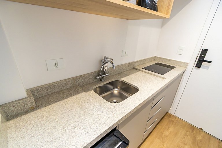 Studio com vista para o Centro da Cidade - MAN1702