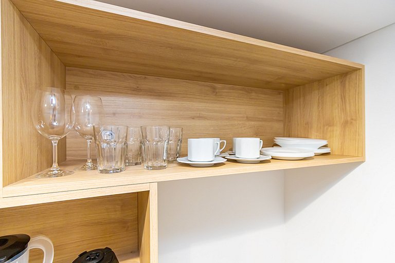 Studio com vista para o Centro da Cidade - MAN1702