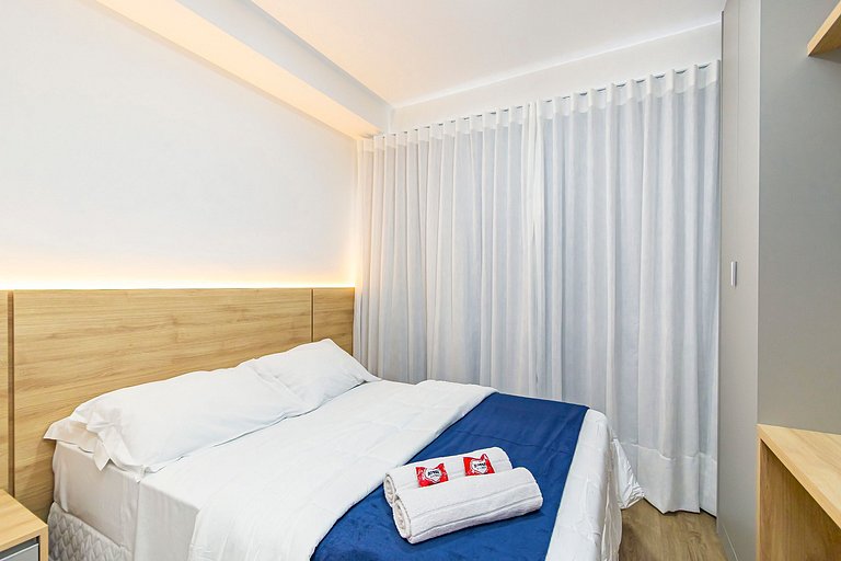 Studio com vista para o Centro da Cidade - MAN1702