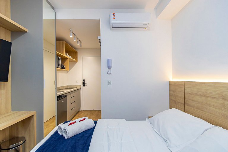 Studio com vista para o Centro da Cidade - MAN1702