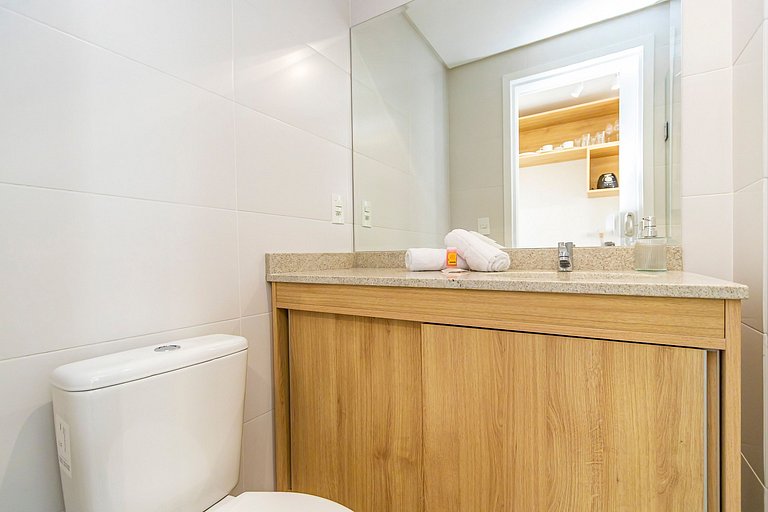 Studio com vista para o Centro da Cidade - MAN1702