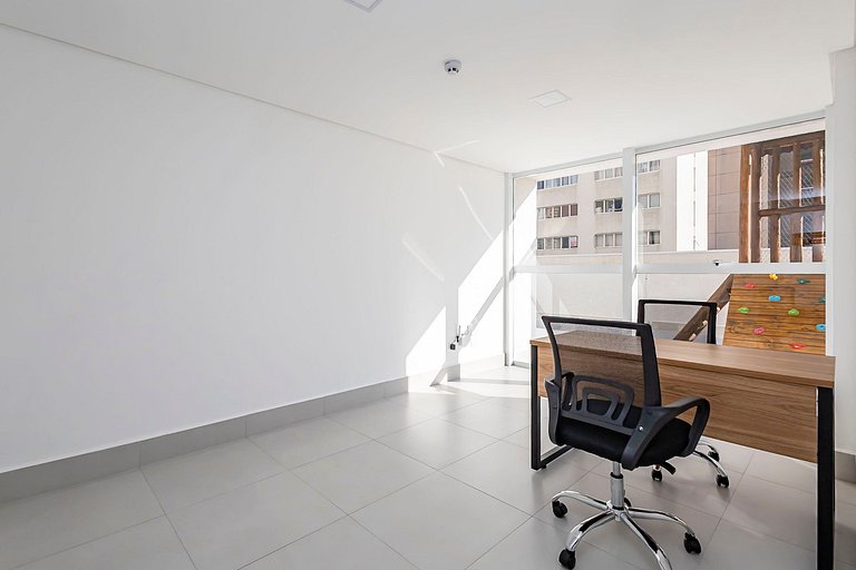 Studio com vista para o Centro da Cidade - MAN1702