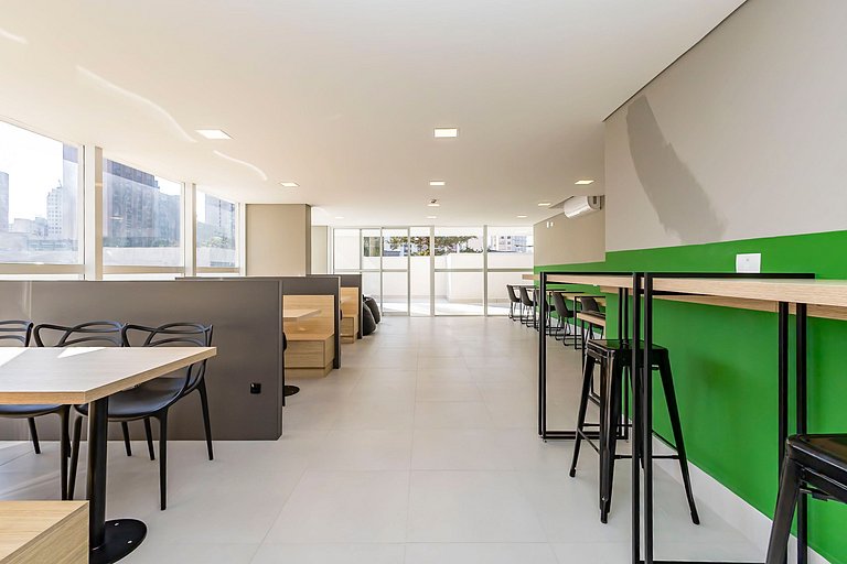 Studio com vista para o Centro da Cidade - MAN1702