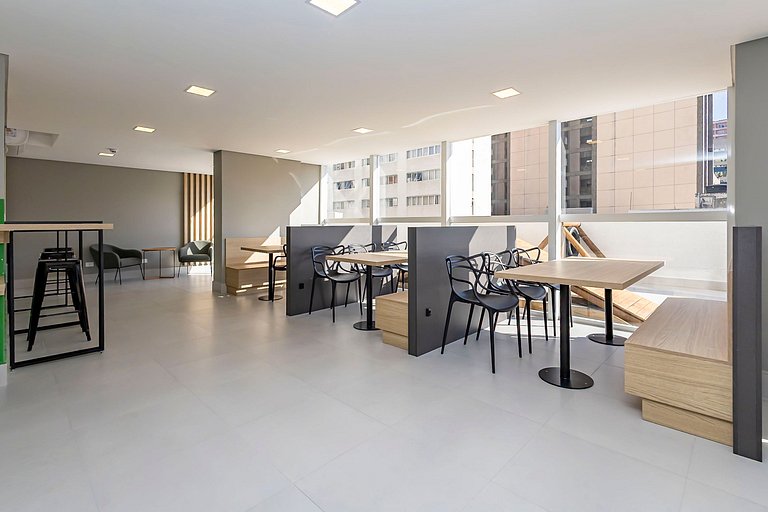 Studio com vista para o Centro da Cidade - MAN1702