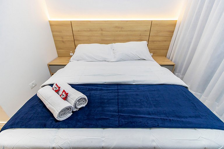 Studio com Sacada no Centro - MAN1706