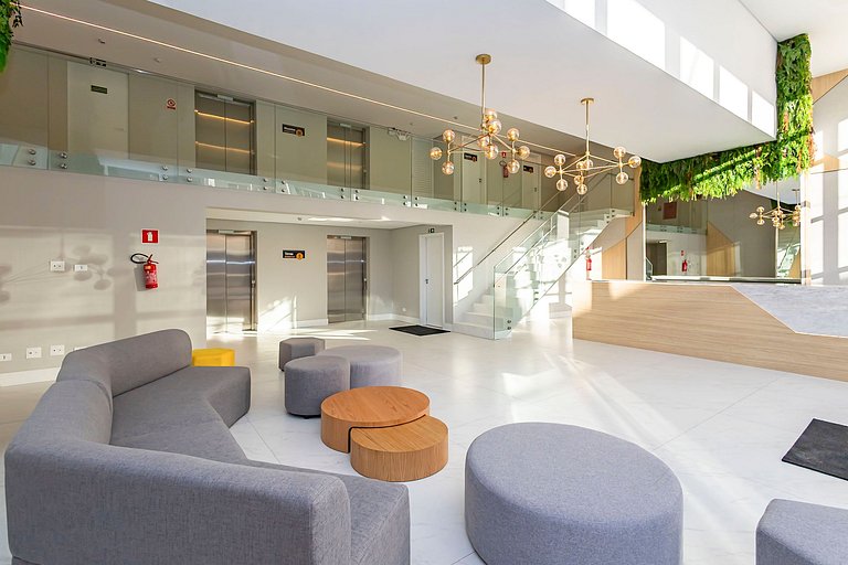 Studio com Sacada no Centro - MAN1706