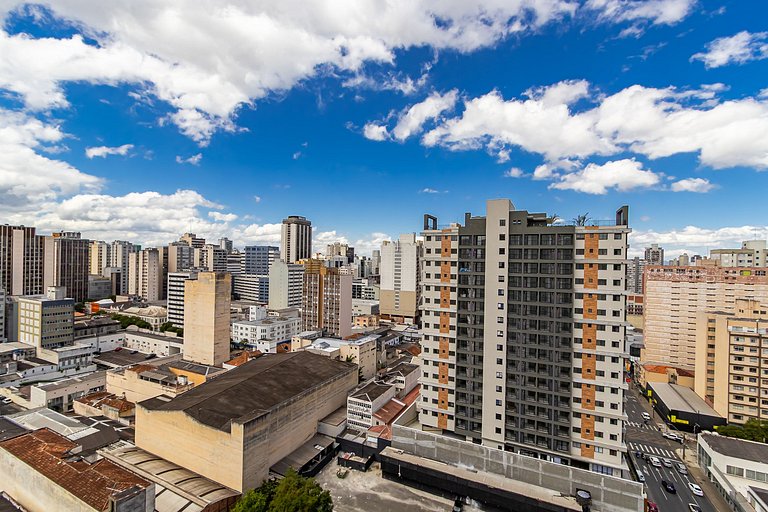 Studio em prédio novo no Centro - MAN1708