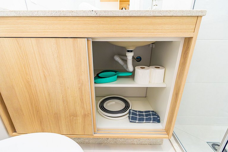 Studio em prédio novo no Centro - MAN1708