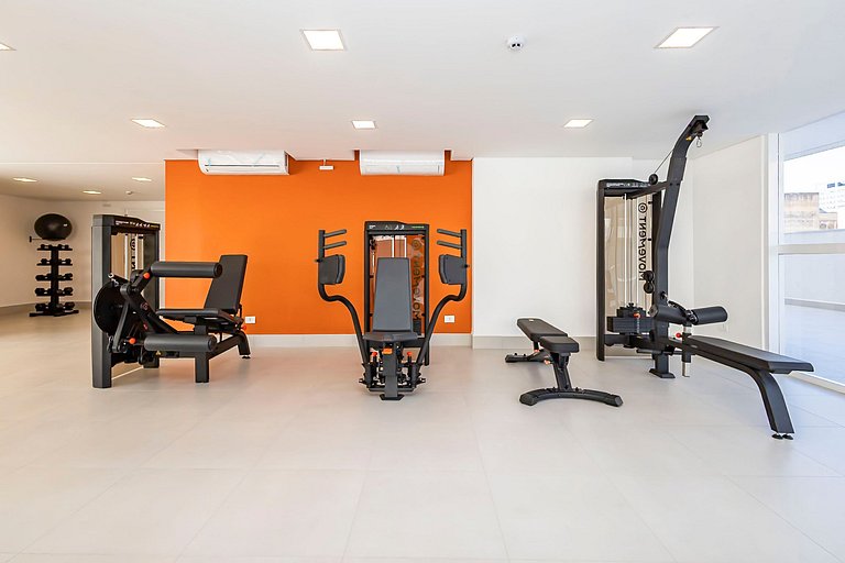 Studio em prédio novo no Centro - MAN1708