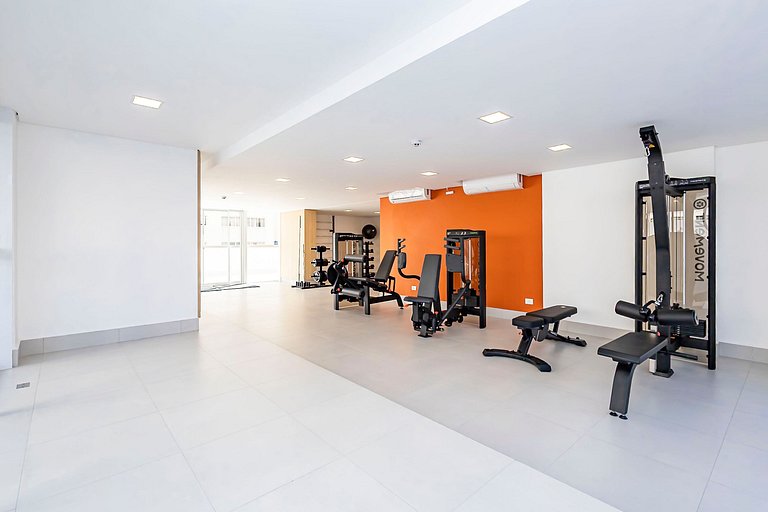 Studio em prédio novo no Centro - MAN1708