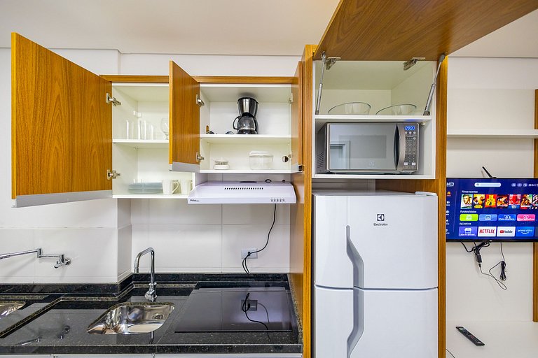 Apto de 1 quarto no centro de Curitiba - FAI0410