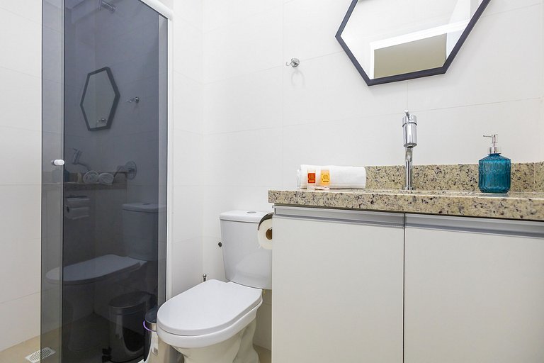 Apto de 1 quarto no centro de Curitiba - FAI0410