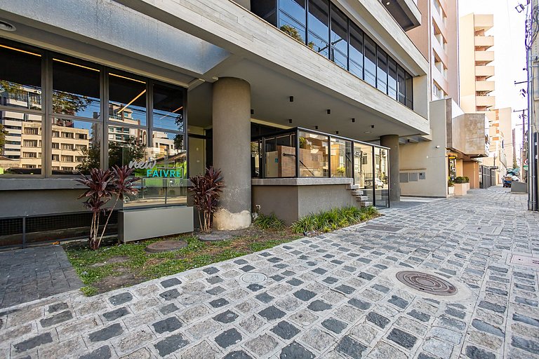 Apto de 1 quarto no centro de Curitiba - FAI0410