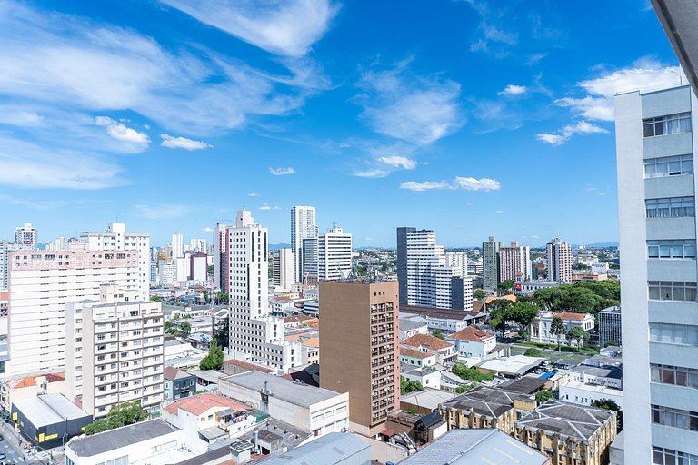 Studio com sacada no Centro - MAN1703