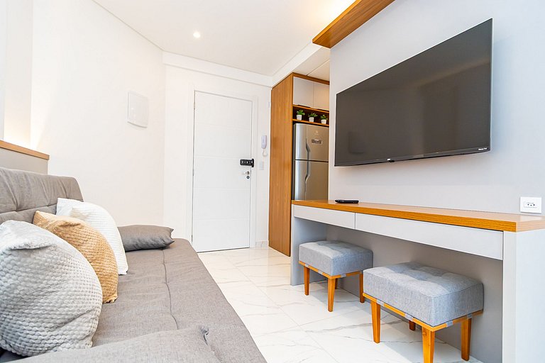 Apto de 1q aconchegante e super completo - VIC0802