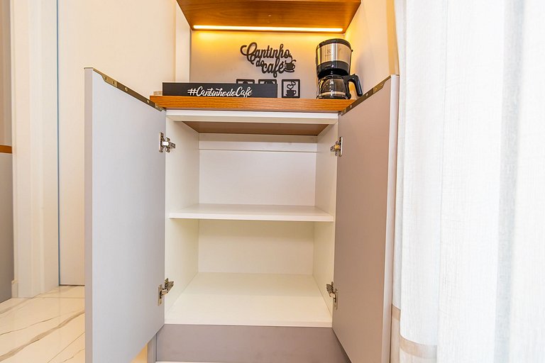 Apto de 1q aconchegante e super completo - VIC0802