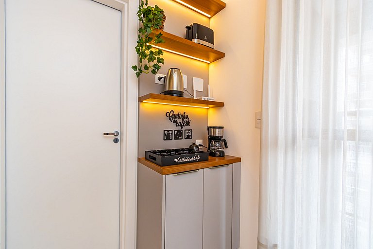 Apto de 1q aconchegante e super completo - VIC0802