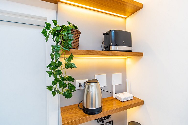 Apto de 1q aconchegante e super completo - VIC0802