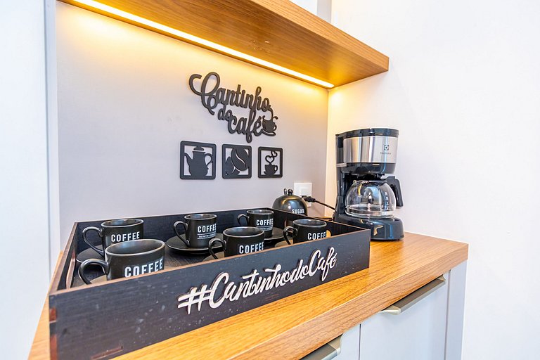 Apto de 1q aconchegante e super completo - VIC0802