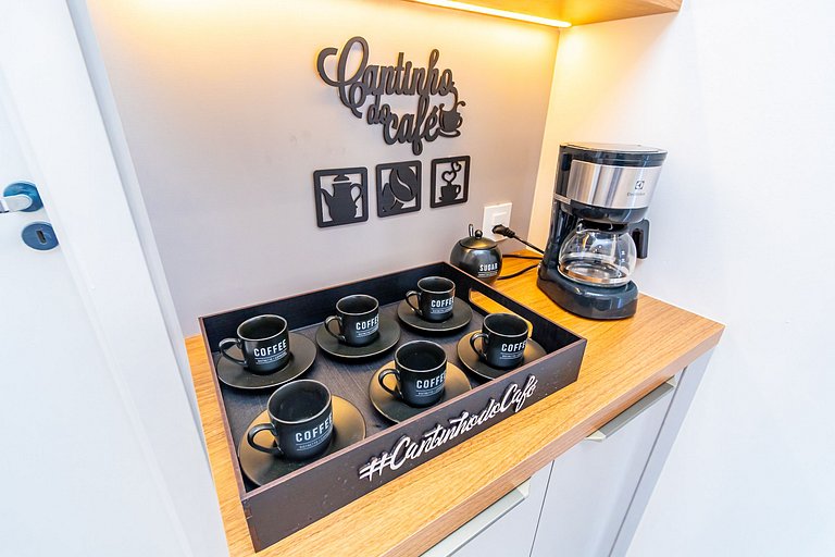 Apto de 1q aconchegante e super completo - VIC0802