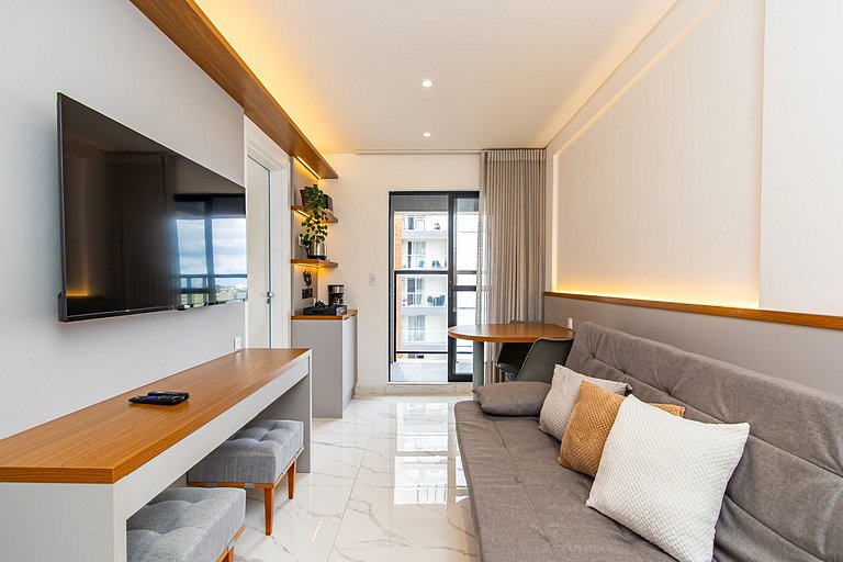 Apto de 1q aconchegante e super completo - VIC0802